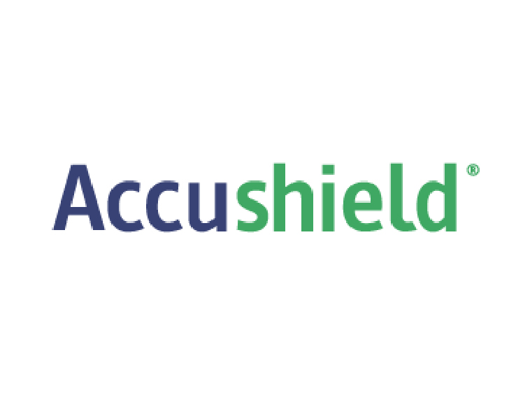 Accushield logo
